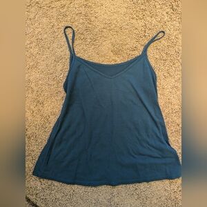 Warehouse One Teal Camisole Top